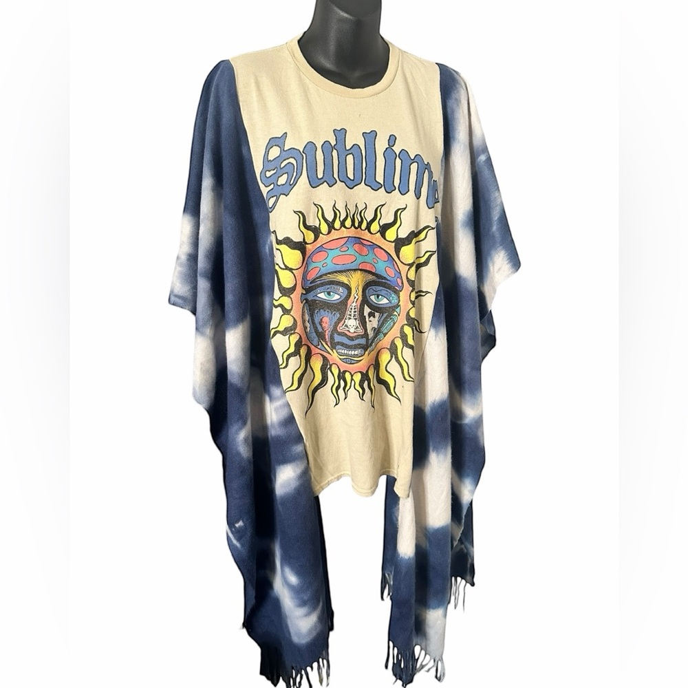 UPCYCLE PONCHO OS